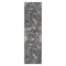 World Rug Gallery Contemporary Palm Leaf Textured Flat Weave Indoor/Outdoor Area Rug 2' x 7' Black 118BLACK2X7 - alternate 3